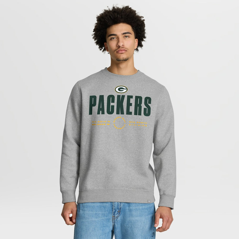 Green Bay Packers Direct Handoff Legacy Pullover Sweatshirt - Heather Gray outlet