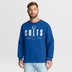 Indianapolis Colts Direct Handoff Legacy Pullover Sweatshirt - Royal cheap