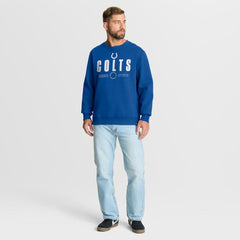 Indianapolis Colts Direct Handoff Legacy Pullover Sweatshirt - Royal cheap