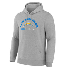 Los Angeles Chargers Delay of Game Legacy Pullover Hoodie - Heather Gray on sale