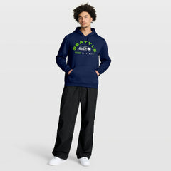 Seattle Seahawks Delay of Game Legacy Pullover Hoodie - College Navy cheap