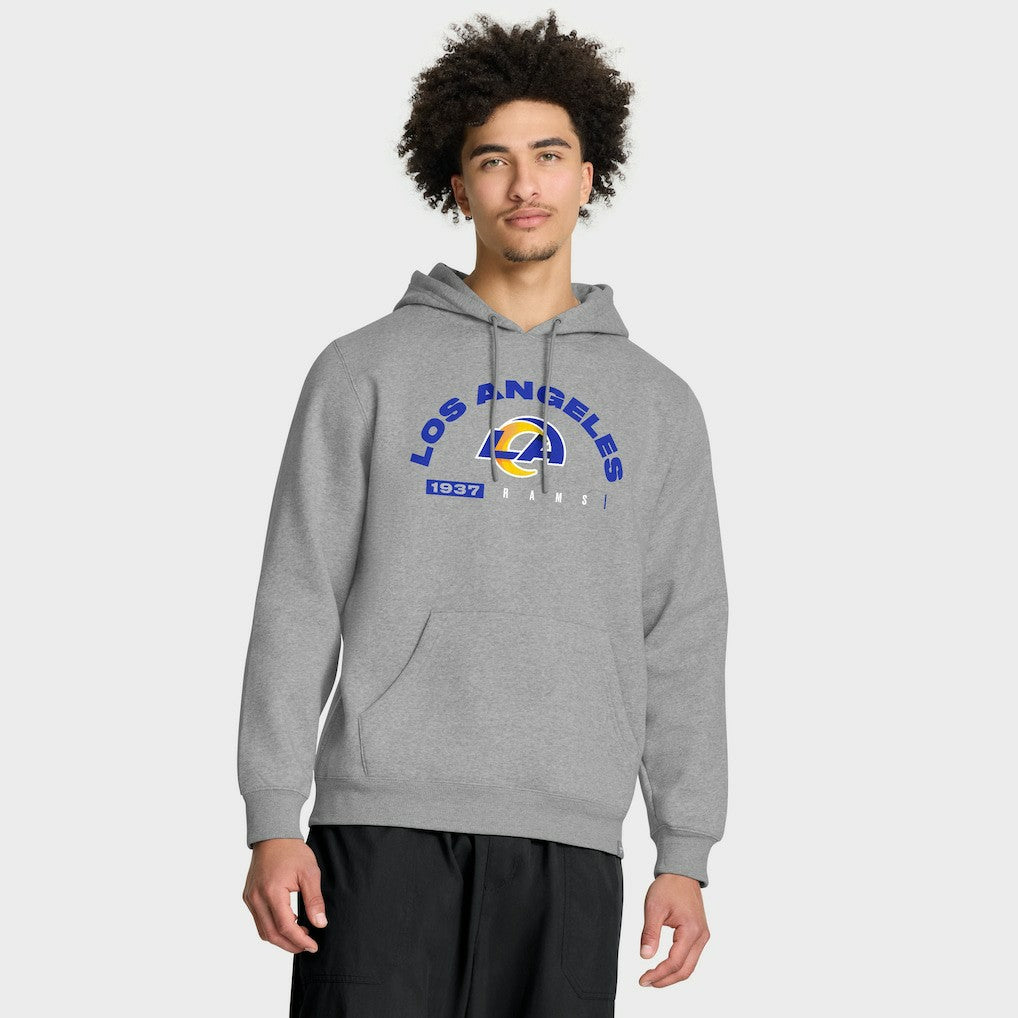 Los Angeles Rams Delay of Game Legacy Pullover Hoodie - Heather Gray on sale