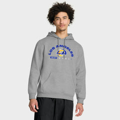 Los Angeles Rams Delay of Game Legacy Pullover Hoodie - Heather Gray on sale