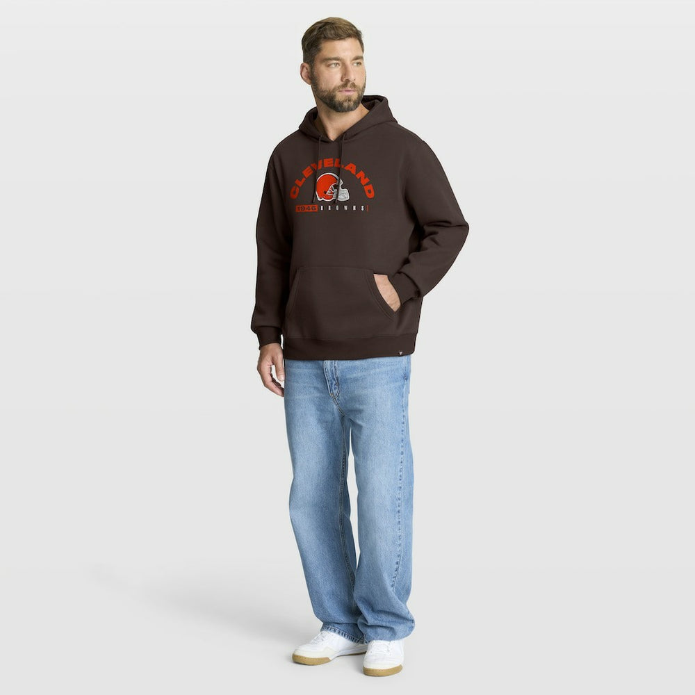 Cleveland Browns Delay of Game Legacy Pullover Hoodie - Brown sale