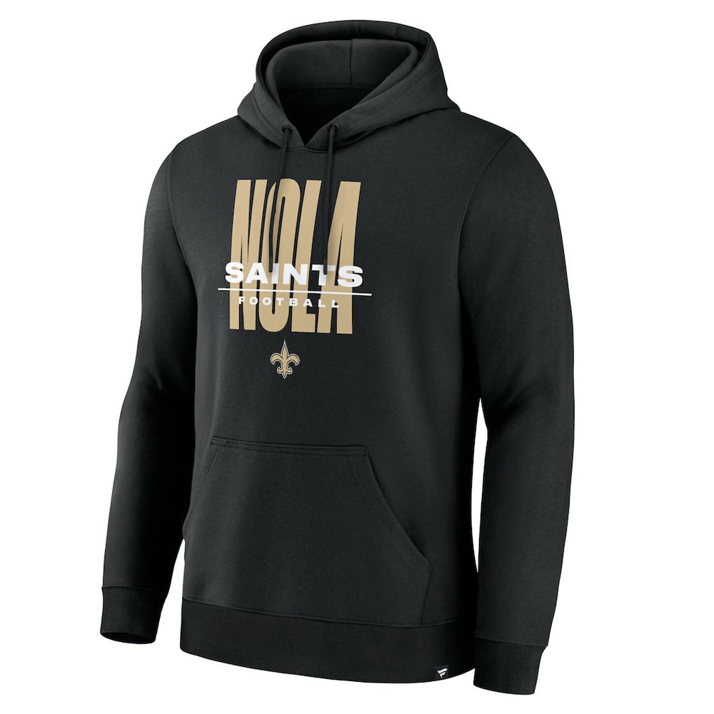 New Orleans Saints Right Tackle Legacy Pullover Hoodie - Black online