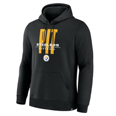 Pittsburgh Steelers Right Tackle Legacy Pullover Hoodie - Black online