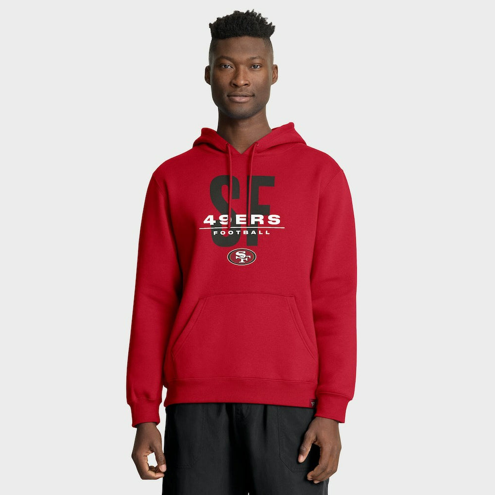 San Francisco 49ers Right Tackle Legacy Pullover Hoodie - Scarlet sale