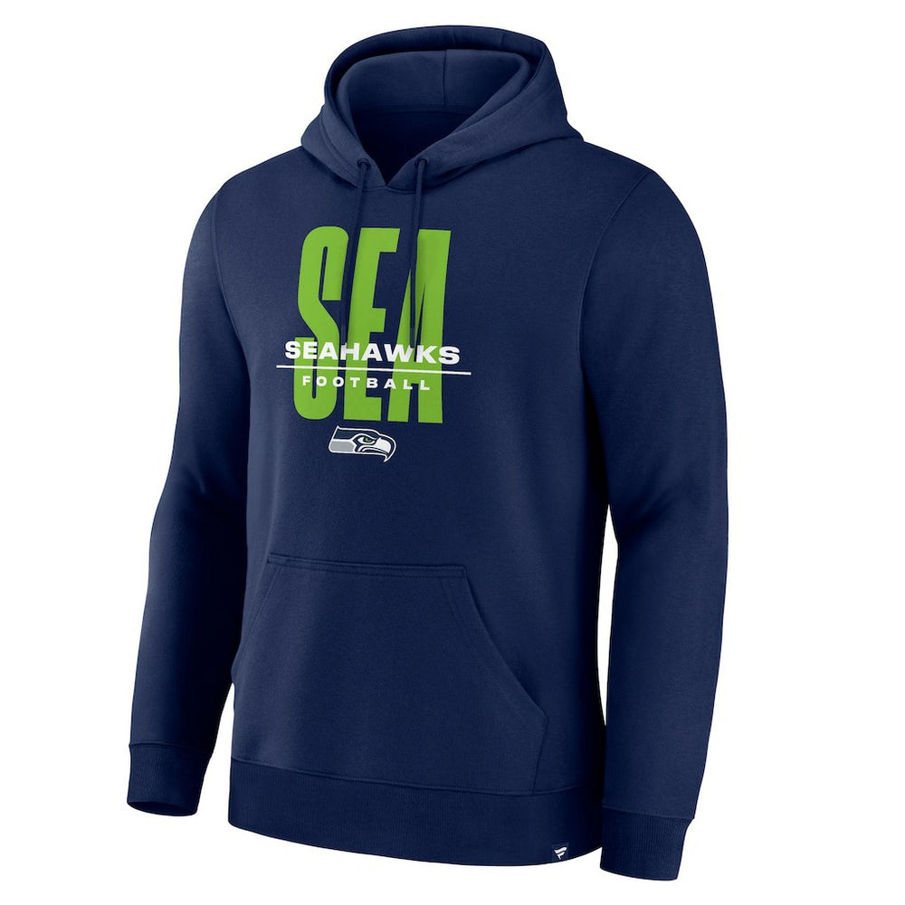 Seattle Seahawks Right Tackle Legacy Pullover Hoodie - College Navy outlet