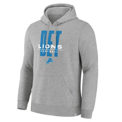 Detroit Lions Right Tackle Legacy Pullover Hoodie - Heather Gray online