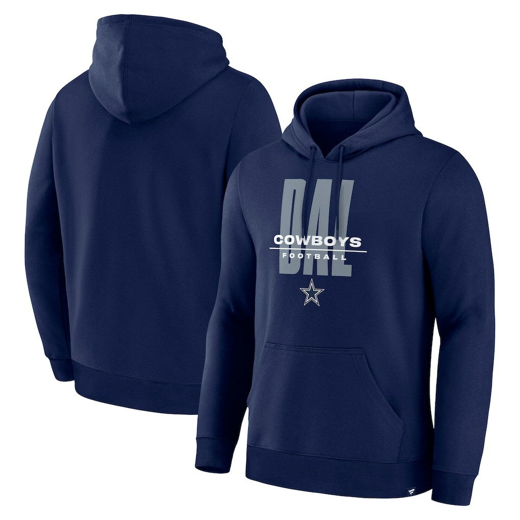 Dallas Cowboys Right Tackle Legacy Pullover Hoodie - Navy discount