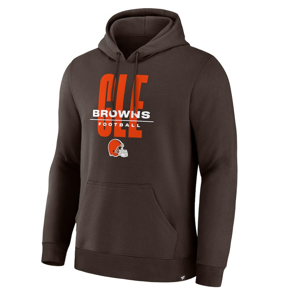 Cleveland Browns Right Tackle Legacy Pullover Hoodie - Brown sale