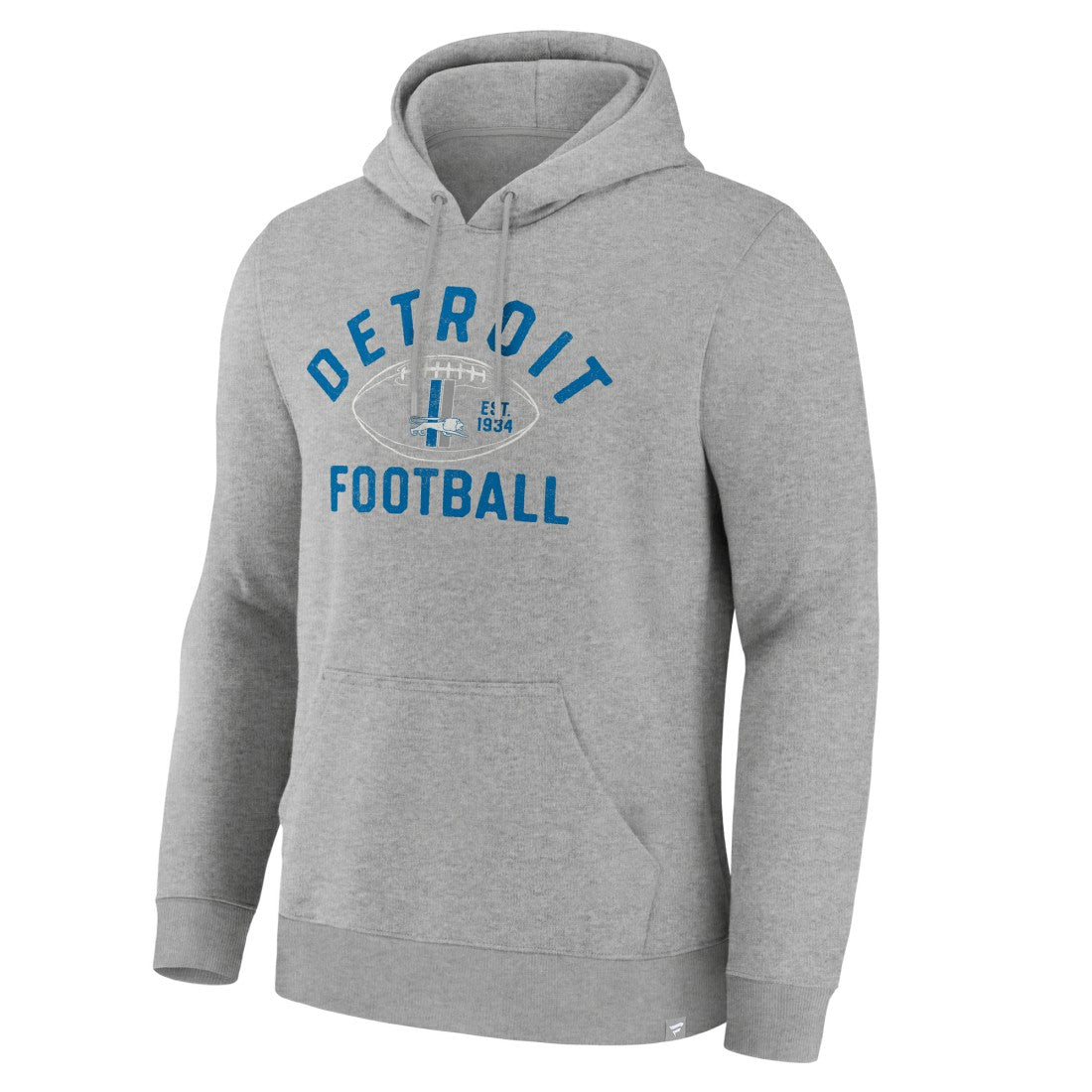 Detroit Lions Fumblerooski Legacy Pullover Hoodie - Heather Gray on sale