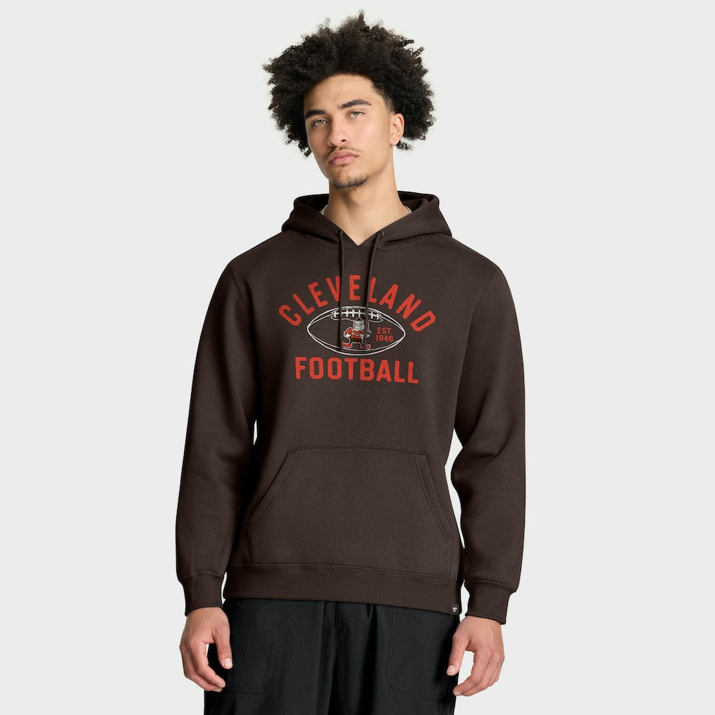 Cleveland Browns Fumblerooski Legacy Pullover Hoodie - Brown discount