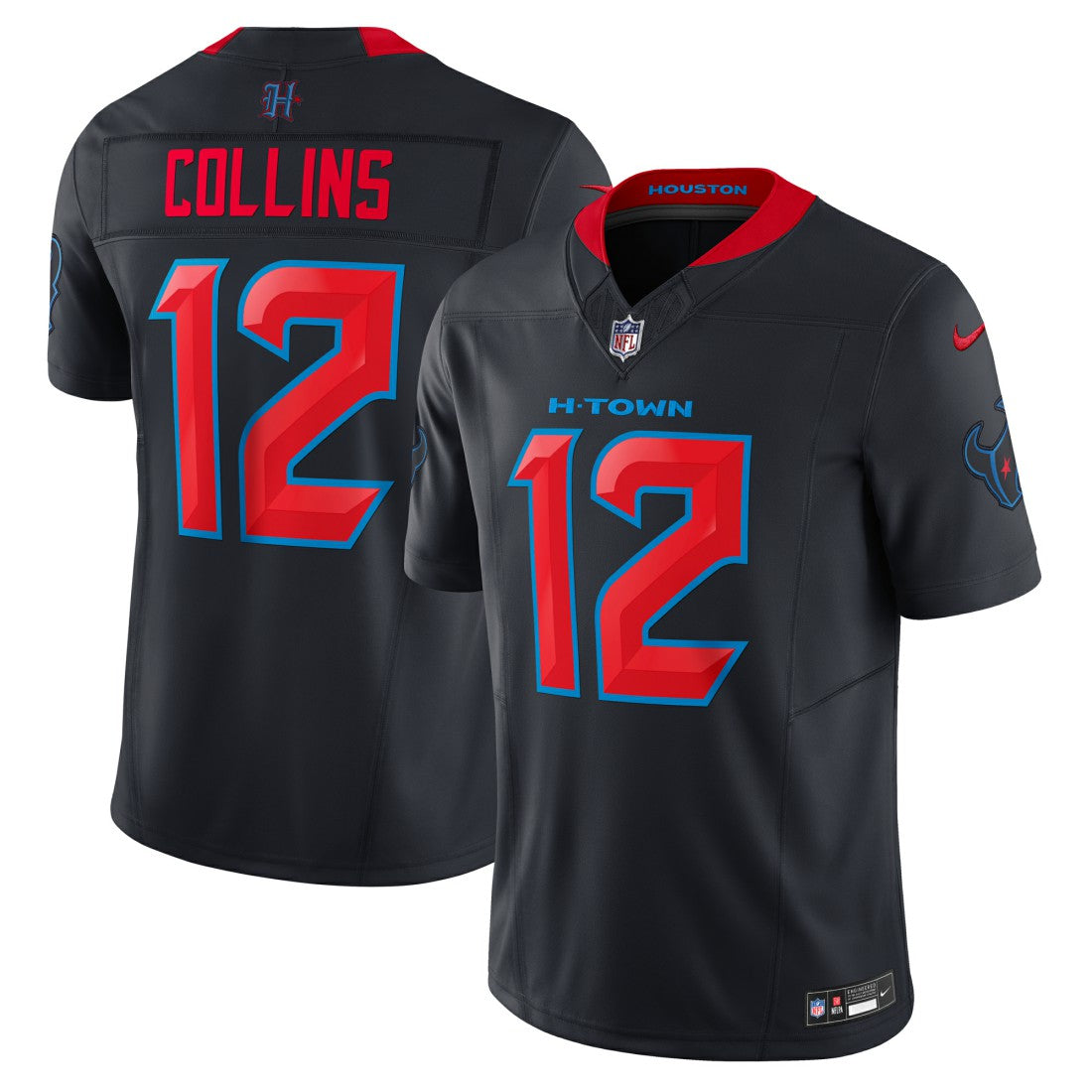 Nico Collins Houston Texans Alternate 2 Vapor F.U.S.E. Limited Jersey - Navy | Nike sale