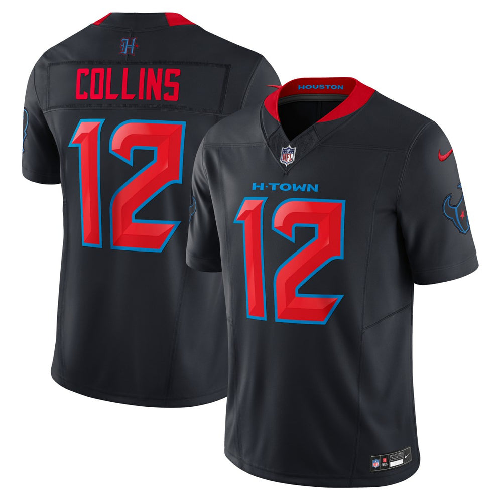 Nico Collins Houston Texans Alternate 2 Vapor F.U.S.E. Limited Jersey - Navy | Nike sale