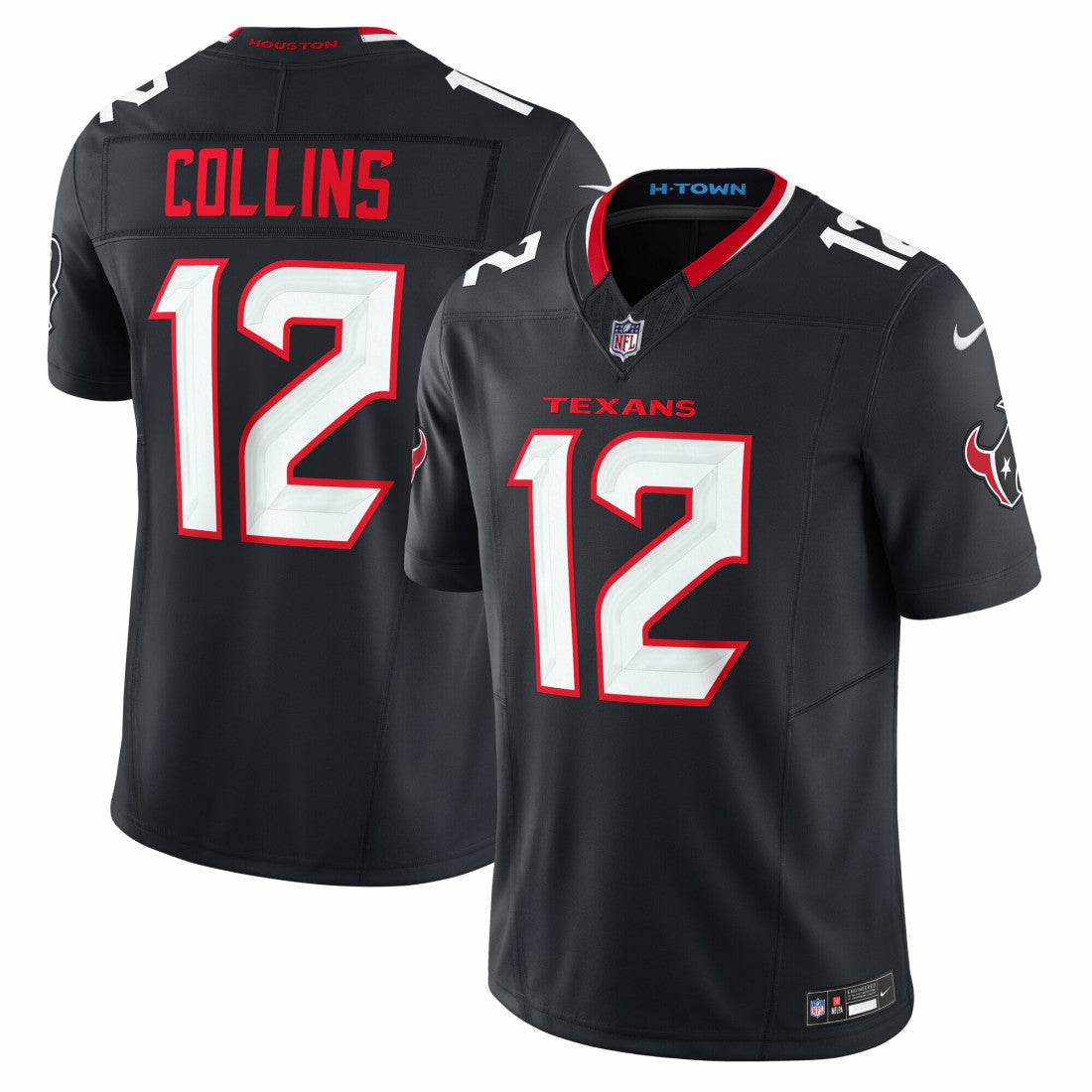 Nico Collins Houston Texans Team Vapor F.U.S.E. Limited Jersey - Navy | Nike on sale