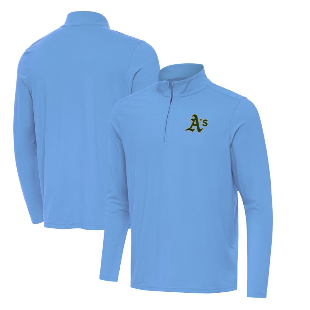 Athletics Antigua Intent Quarter-Zip Top - Powder Blue