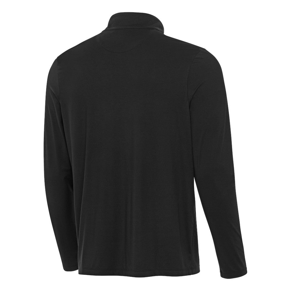 Cincinnati Reds Antigua Content Quarter-Zip Top - Black