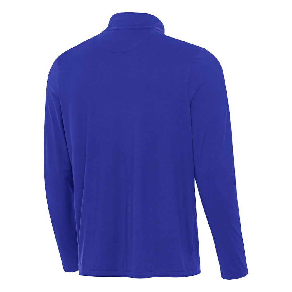 Texas Rangers Antigua Content Quarter-Zip Top - Royal