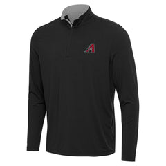 Arizona Diamondbacks Antigua Content Quarter-Zip Top - Black