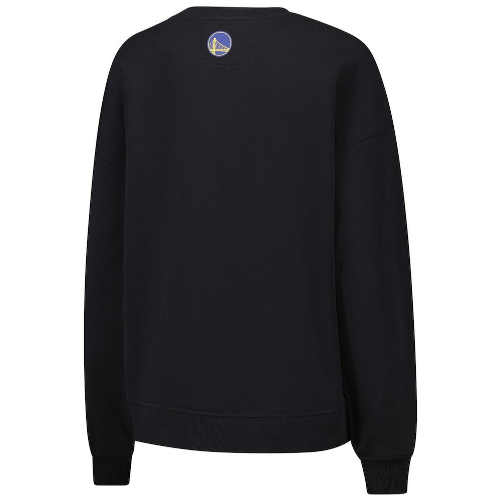 Golden State Warriors Terez Women's Gemstone Logo Pullover Sweatshirt sale - Black outlet