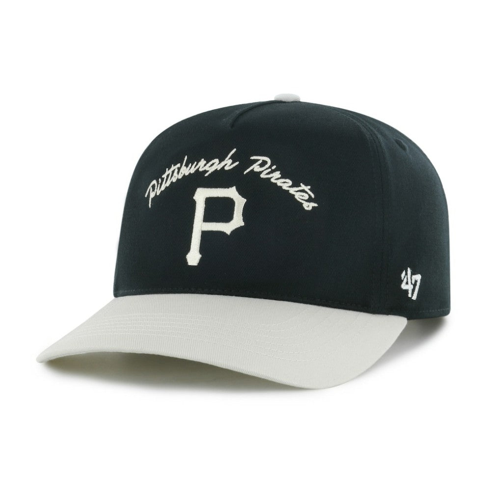 Pittsburgh Pirates Stable Hitch Adjustable Hat - Black | 47 brand