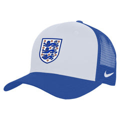 England National Team Unisex Rise Adjustable Trucker Hat - White/Blue | Nike outlet