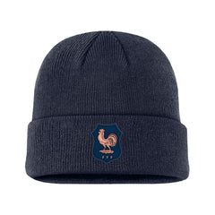 France National Team Unisex Terra Cuffed Knit Hat - Navy | Nike outlet