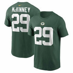 Xavier McKinney Green Bay Packers Name & Number T-Shirt - Green | Nike online