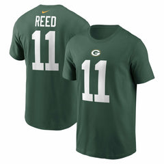 Jayden Reed Green Bay Packers Name & Number T-Shirt - Green | Nike outlet