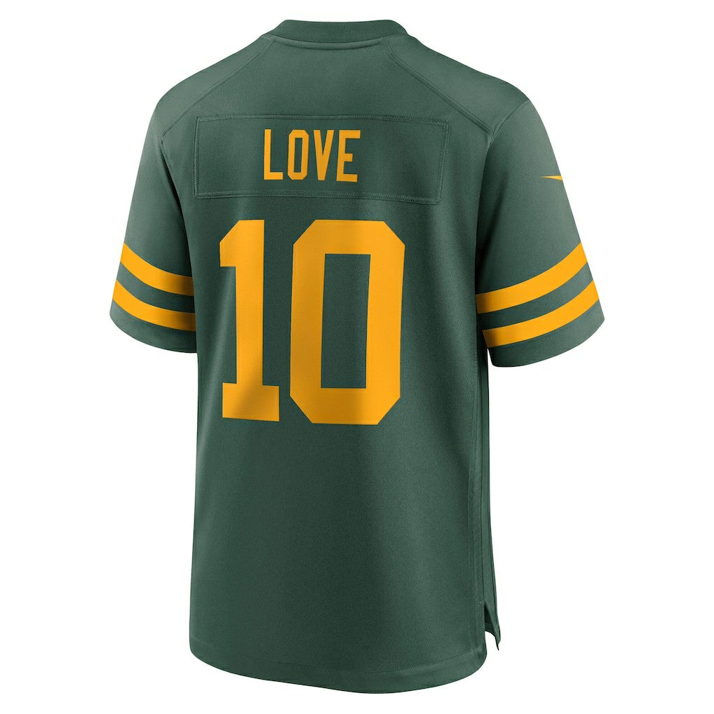Jordan Love Green Bay Packers Alternate Game Jersey - Green | Nike sale