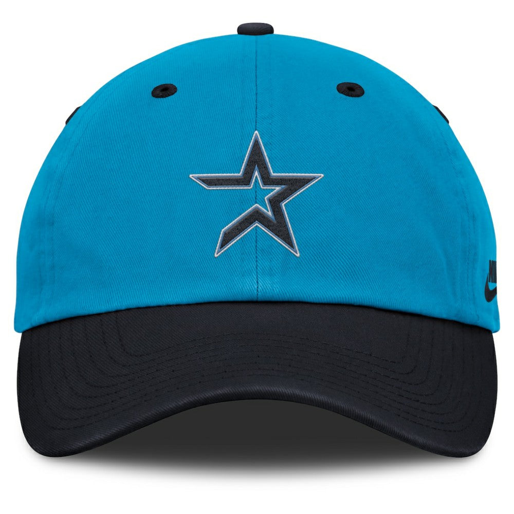 Houston Astros Neon 90s Club Adjustable Hat - Blue/Navy | Nike