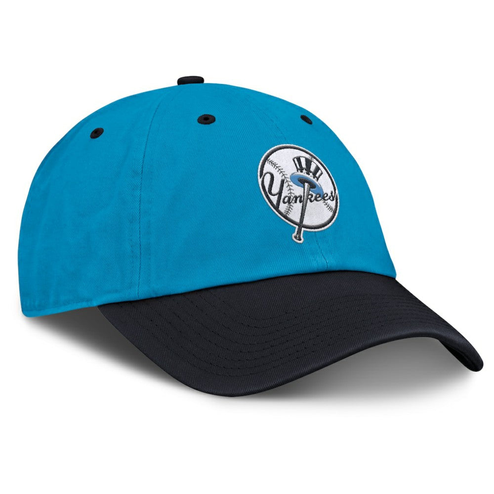 New York Yankees Neon 90s Club Adjustable Hat - Blue/Navy | Nike