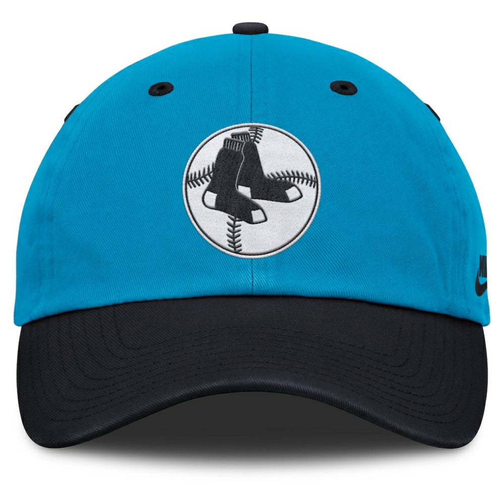 Boston Red Sox Neon 90s Club Adjustable Hat - Blue/Navy | Nike