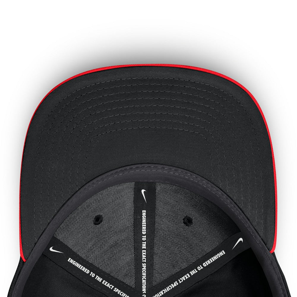 New York Yankees Neon 90s Rise SwooshFlex Hat - Crimson/Black | Nike