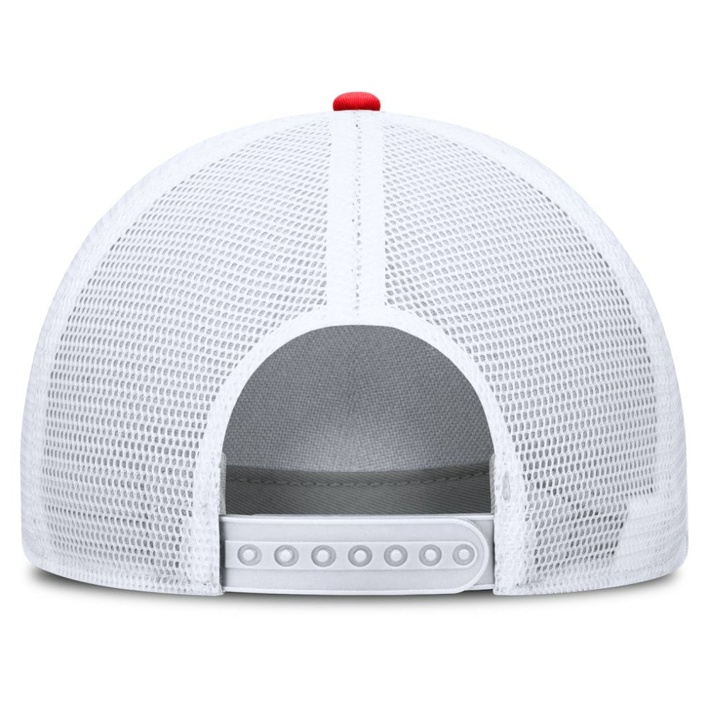 New York Yankees Neon 90s Rise Structured Performance Adjustable Trucker Hat - Blue | Nike