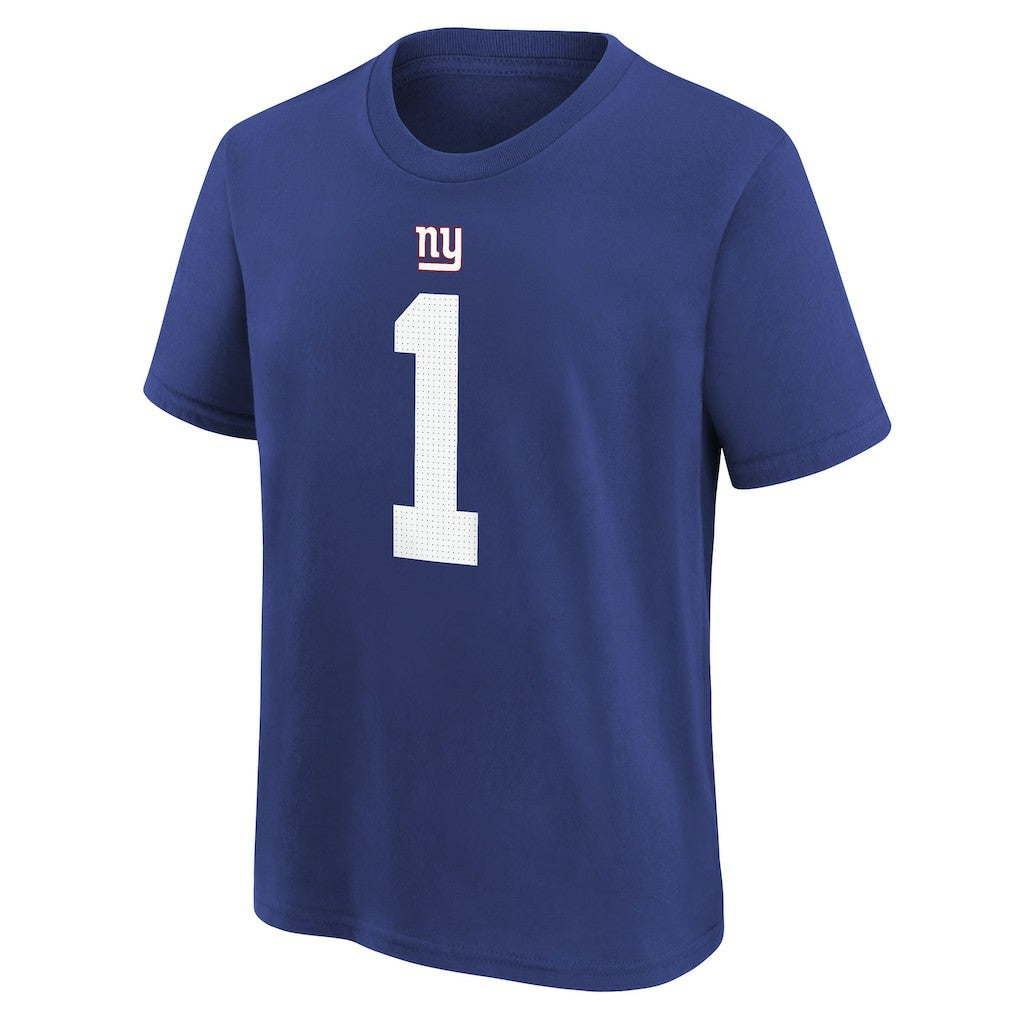 Malik Nabers New York Giants Player Name & Number T-Shirt - Royal | Nike online