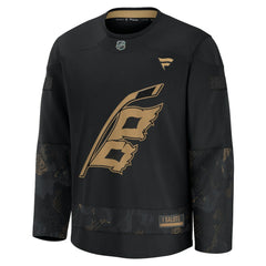 Carolina Hurricanes Fanatics 2024 Military Appreciation Practice Jersey Black