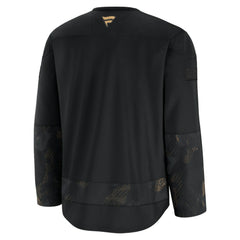 Vegas Golden Knights Fanatics 2024 Military Appreciation Practice Jersey Black