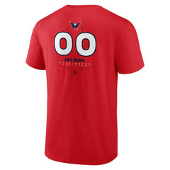 Washington Capitals Personalized Name & Number Midfielder T-Shirt Red