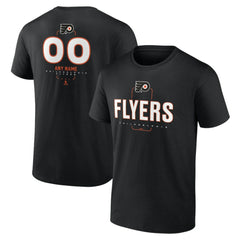 Philadelphia Flyers Personalized Name & Number Midfielder T-Shirt Black
