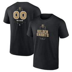 Vegas Golden Knights Personalized Name & Number Midfielder T-Shirt Black