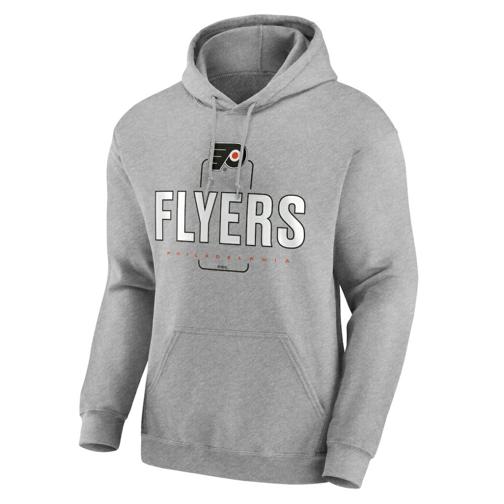 Philadelphia Flyers Personalized Name & Number Midfielder Pullover Hoodie Gray