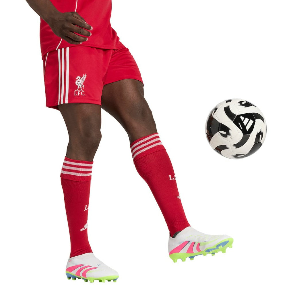 Liverpool 2025/26 Home AEROREADY Replica Shorts - Red | Adidas for sale