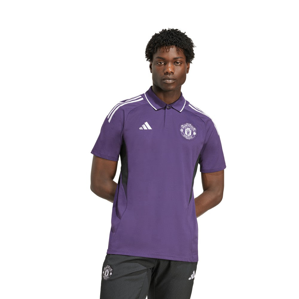 Manchester United 2025/26 Training Polo - Purple | Adidas online