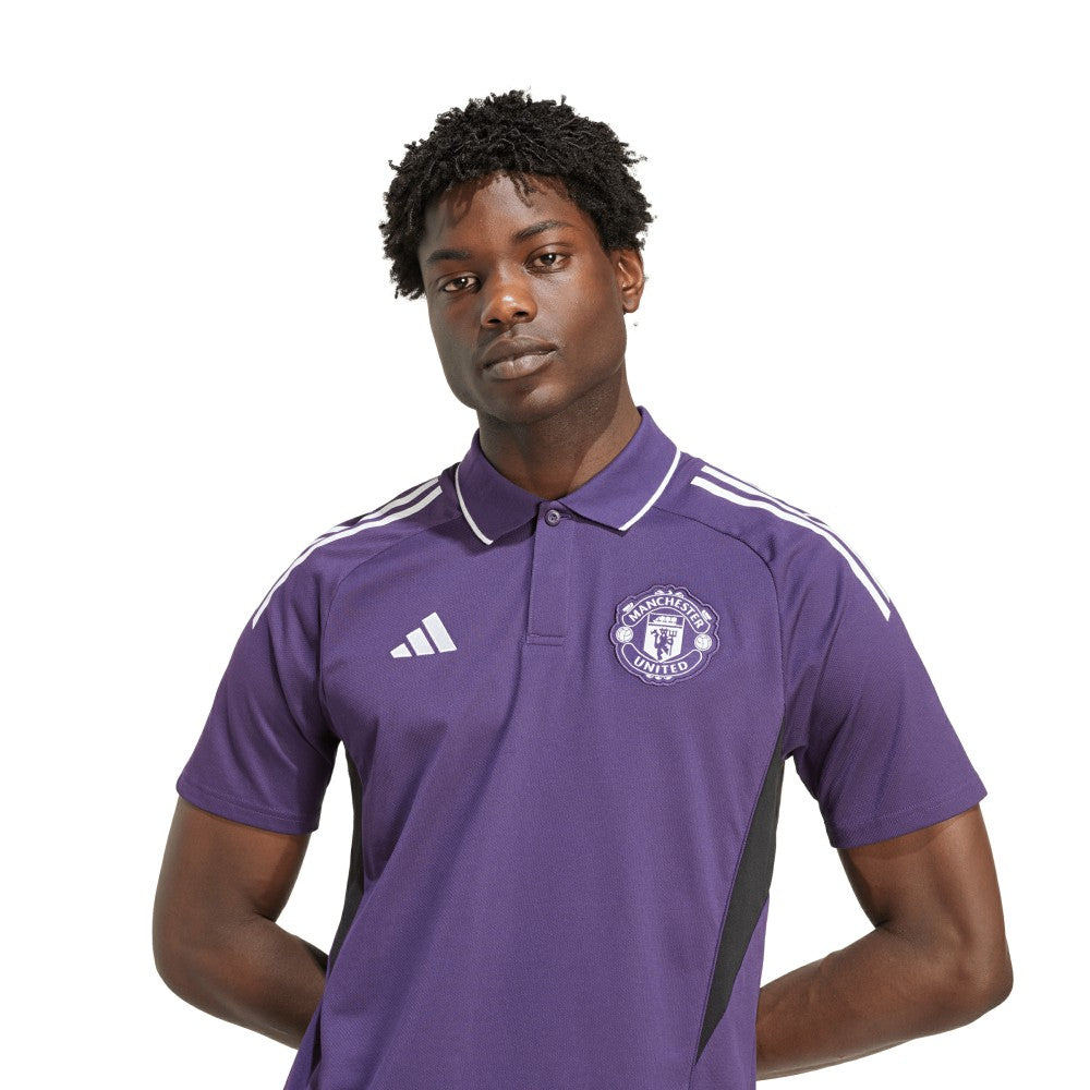 Manchester United 2025/26 Training Polo - Purple | Adidas online