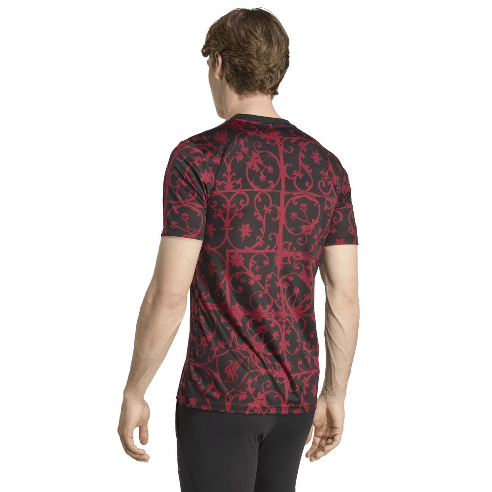 Liverpool 2025/26 AEROREADY Pre-Match Top - Black | Adidas cheap