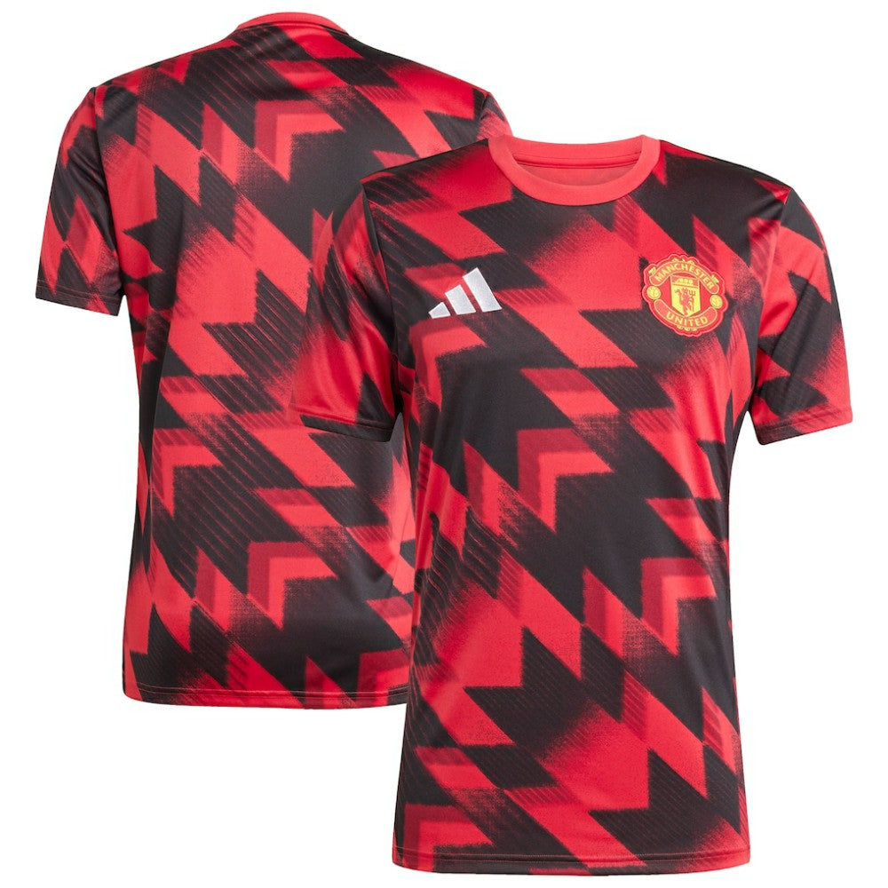 Manchester United 2025/26 AEROREADY Pre-Match Top - Red | Adidas on sale