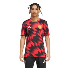Manchester United 2025/26 AEROREADY Pre-Match Top - Red | Adidas on sale