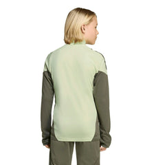 Real Madrid Youth 2025/26 Training AEROREADY Quarter-Zip Pullover - Green | Adidas for sale